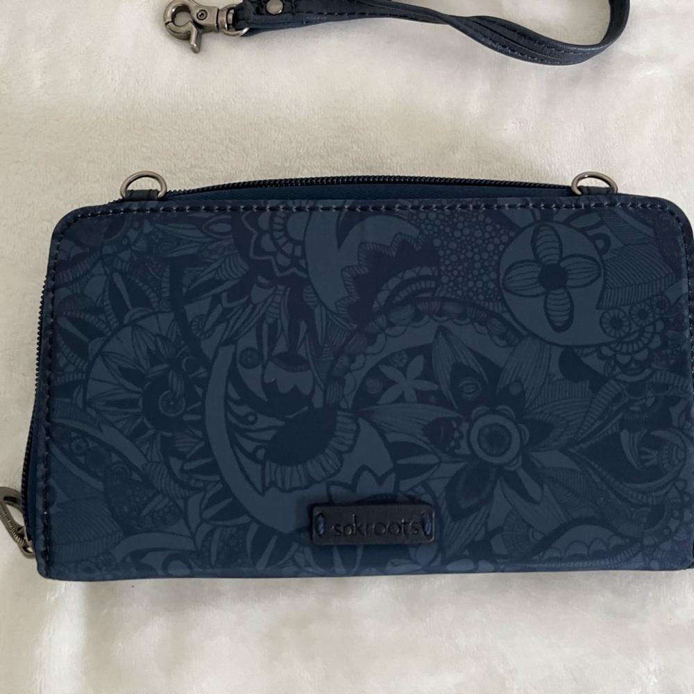 Sakroots navy wallet